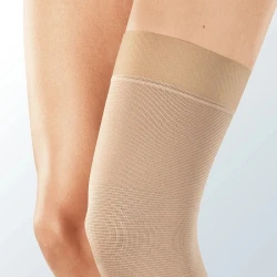 Бандаж колінний із силіконом medi elastic knee support