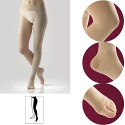 Компресійна панчоха з бавовною на одну ногу Lastofa with cotton