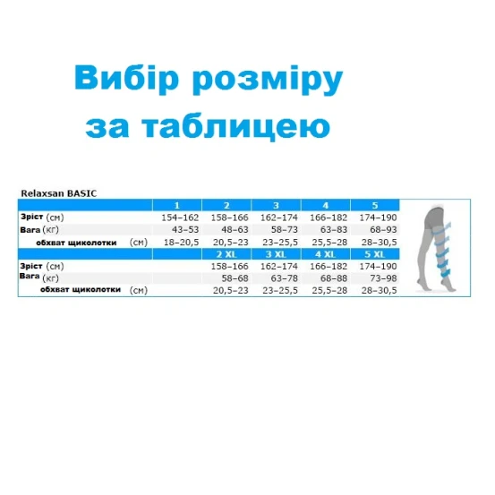 Компрессионные чулки Relaxsan Basic 280 Den